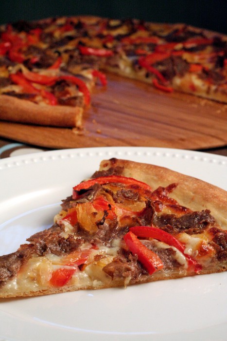 Philly Cheesesteak Pizza - Blog