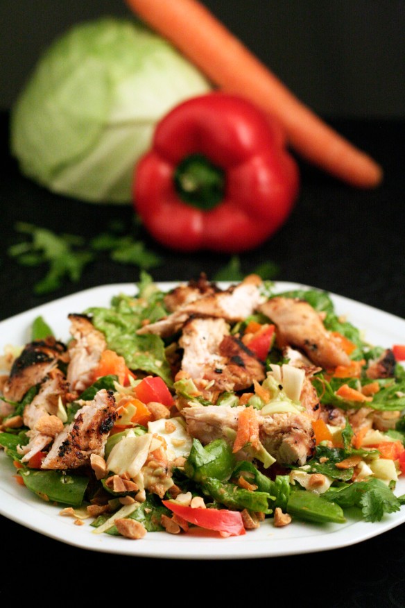 Thai Salad with Grilled Chicken